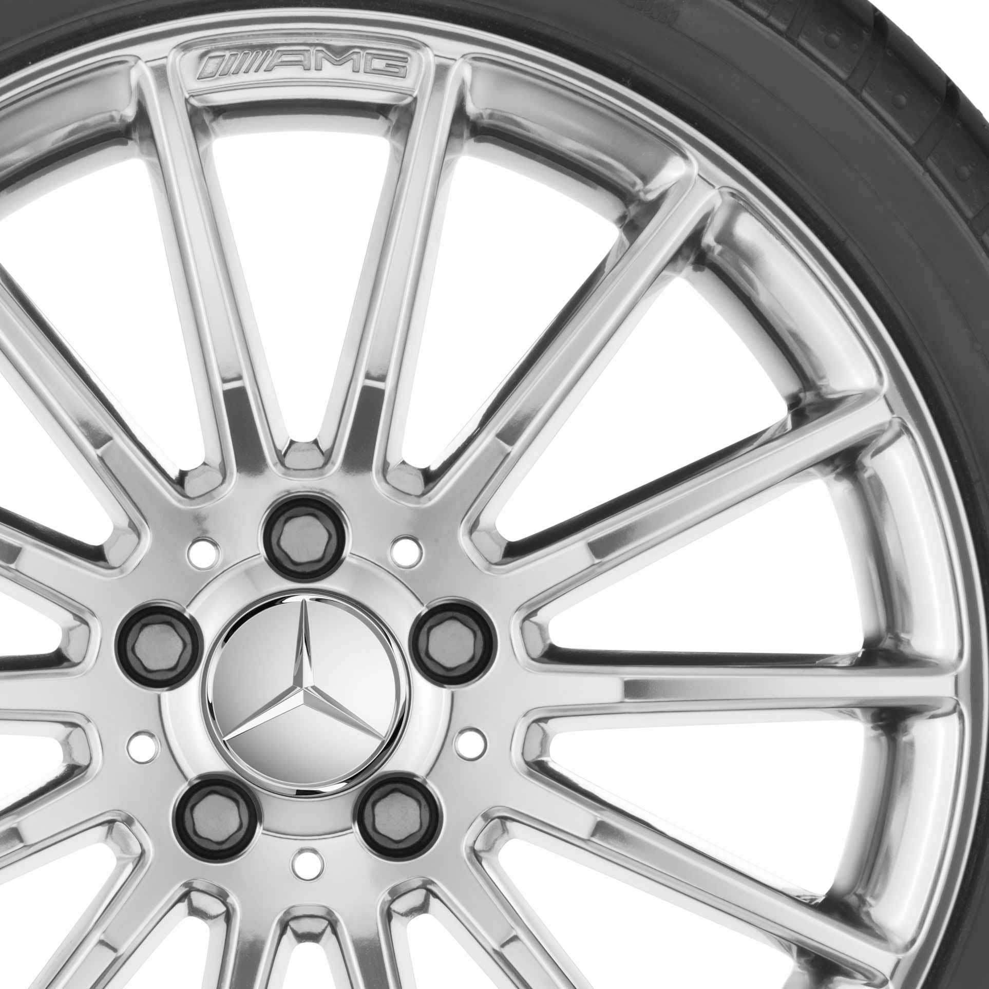 AMG Multispoke [176-18] Clear Lacquer with High Sheen Alloy Wheel Product Image #2