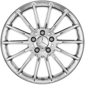 18" AMG Multispoke [176-18] Clear Lacquer with High Sheen alloy wheel