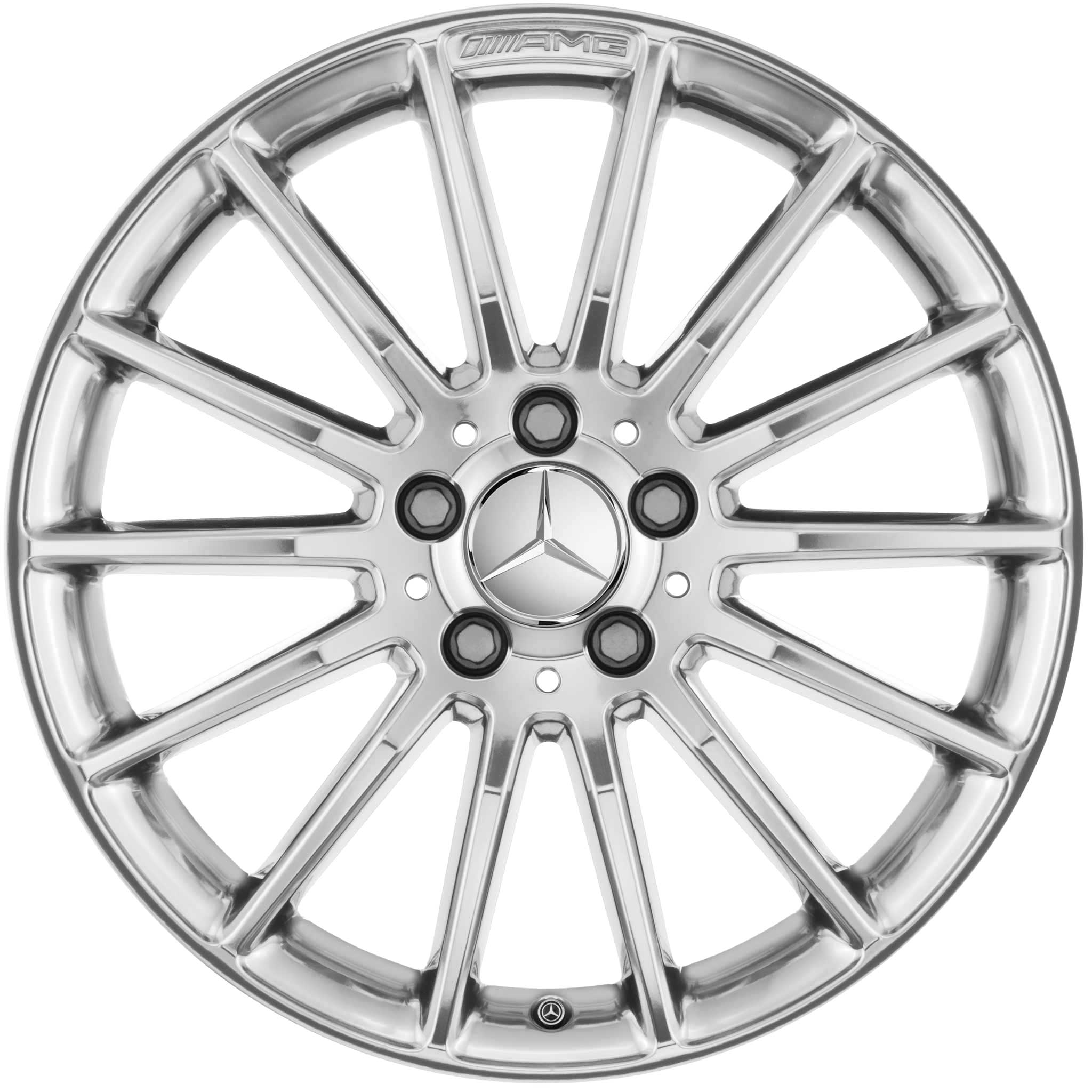 AMG Multispoke [176-18] Clear Lacquer with High Sheen Alloy Wheel Product Image #1