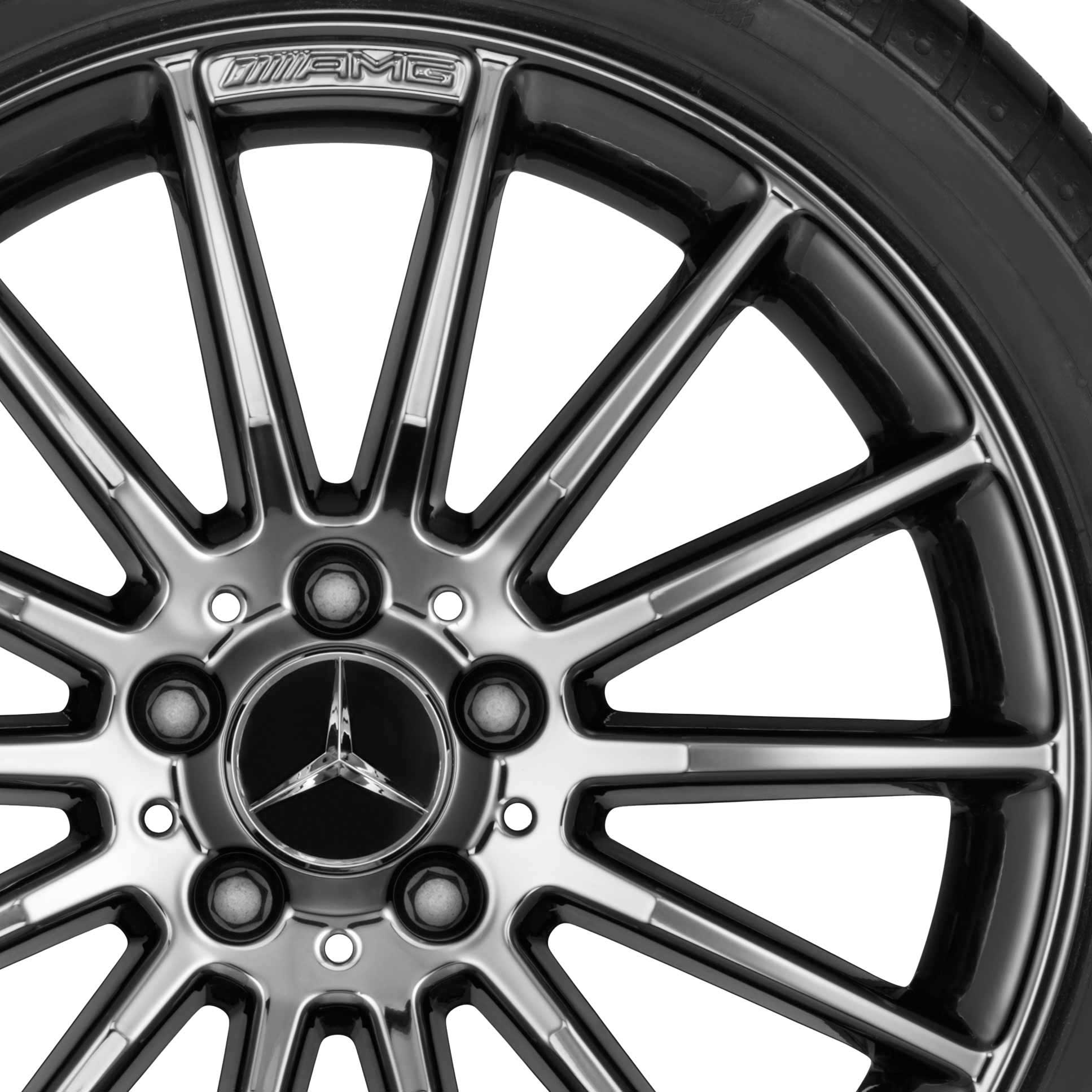 AMG Multispoke [176-18] Titanium Black Alloy Wheel Product Image #2