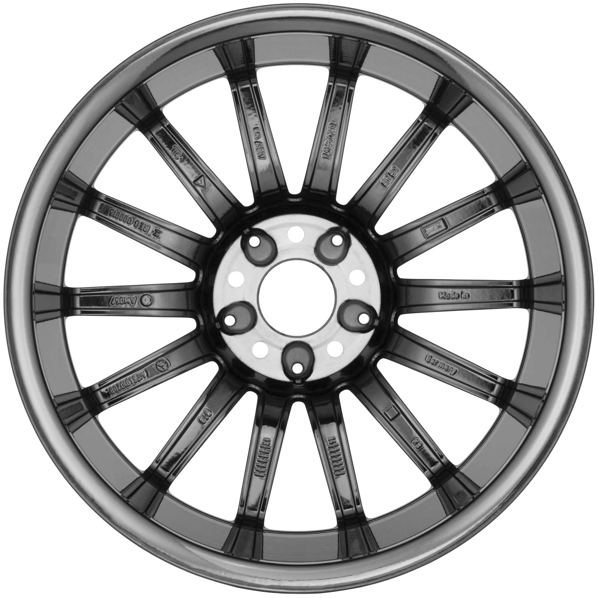 AMG Multispoke [176-18] Titanium Black Alloy Wheel Product Image #3