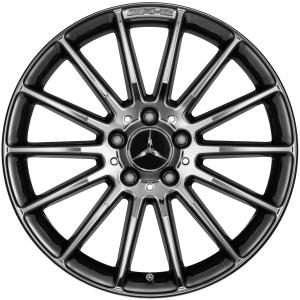 AMG Multispoke [176-18] Titanium Black Alloy Wheel - Sizes 18in