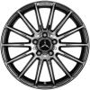AMG Multispoke [176-18] Titanium Black Wheel Img 1