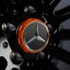 AMG Multispoke [176-18] Gloss Black with Orange Rim Edge Wheel Img 4