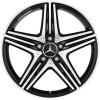 AMG 5 Spoke [176-18] Gloss Black with High Sheen Wheel Img 1