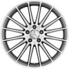 AMG Multispoke [176-19] Himalaya Grey with High Sheen Wheel Img 1