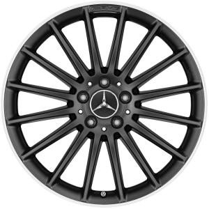 19" AMG Multispoke [176-19] Matt Black with High Sheen alloy wheel