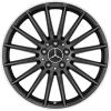 AMG Multispoke [176-19] Matt Black with High Sheen Wheel Img 1