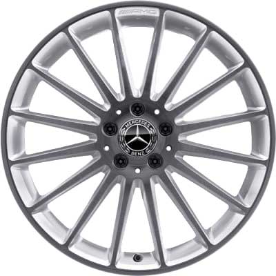 AMG Multispoke [176-19] Snow White with High Sheen Alloy Wheel Product Image #1