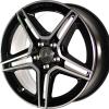 AMG 5 Twin Spoke [177-18] Gloss Black with High Sheen Wheel Img 2