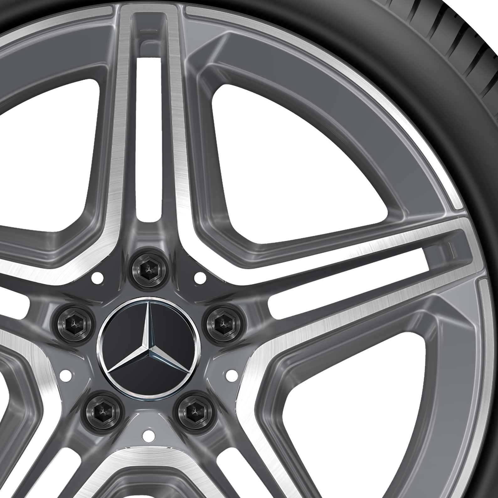 AMG 5 Twin Spoke [177-18] Tremolite Metallic with High Sheen Alloy Wheel Product Image #2