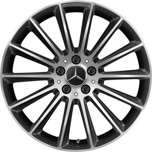 AMG Multispoke [177-19] Gloss Back with High Sheen Alloy Wheel - Sizes 19in