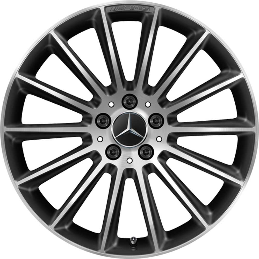 AMG Multispoke [177-19] Gloss Back with High Sheen Alloy Wheel Product Image #1