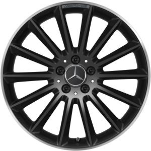 AMG Multispoke [177-19] Gloss Black with High Sheen Rim Edge Alloy Wheel - Sizes 19in
