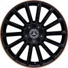 AMG Multispoke [177-19] Gloss Black with Orange Rim Edge Wheel Img 1