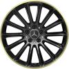 AMG Multispoke [177-19] Gloss Black with Mimosa Yellow Wheel Img 1