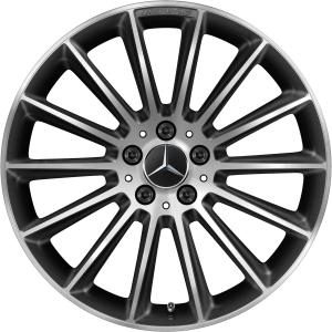AMG 14 Spoke [177-19] Gloss Back with High Sheen Alloy Wheel - Sizes 19in