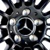 AMG 14 Spoke [177-19] Matt Black with High Sheen Rim Edge Wheel Img 4