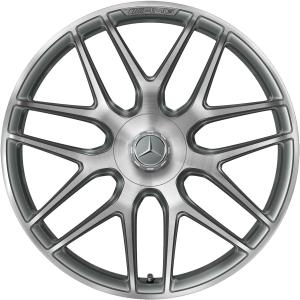 19" AMG Cross Spoke [177-19] Himalaya Grey with High Sheen (Forged) alloy wheel
