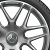 AMG Cross Spoke [177-19] Himalaya Grey with High Sheen (Forged) Wheel Img 2