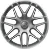 AMG Cross Spoke [177-19] Himalaya Grey with High Sheen (Forged) Wheel Img 1