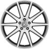AMG 10 Spoke [177-18] Himalaya Grey with High Sheen Wheel Img 1