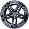 AMG 5 Spoke [177-19] Matt Black with High Sheen Wheel Img 1