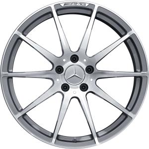19" AMG 10 Spoke [190-19] Himalaya Grey with High Sheen (Forged) alloy wheel