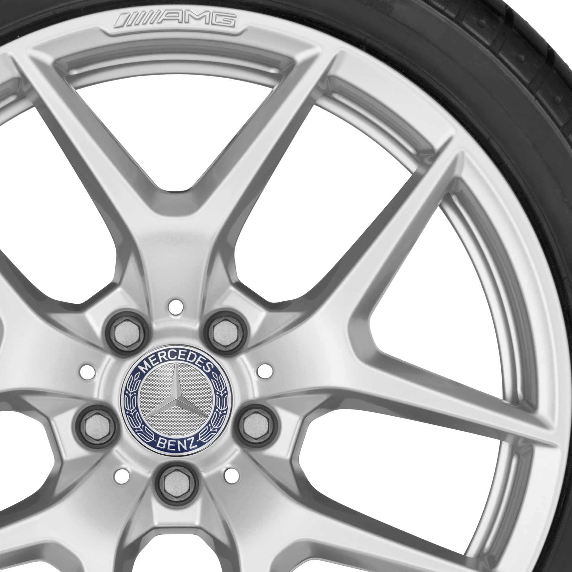 AMG 5 Spoke [190-19] Vanadium Silver Alloy Wheel Product Image #2