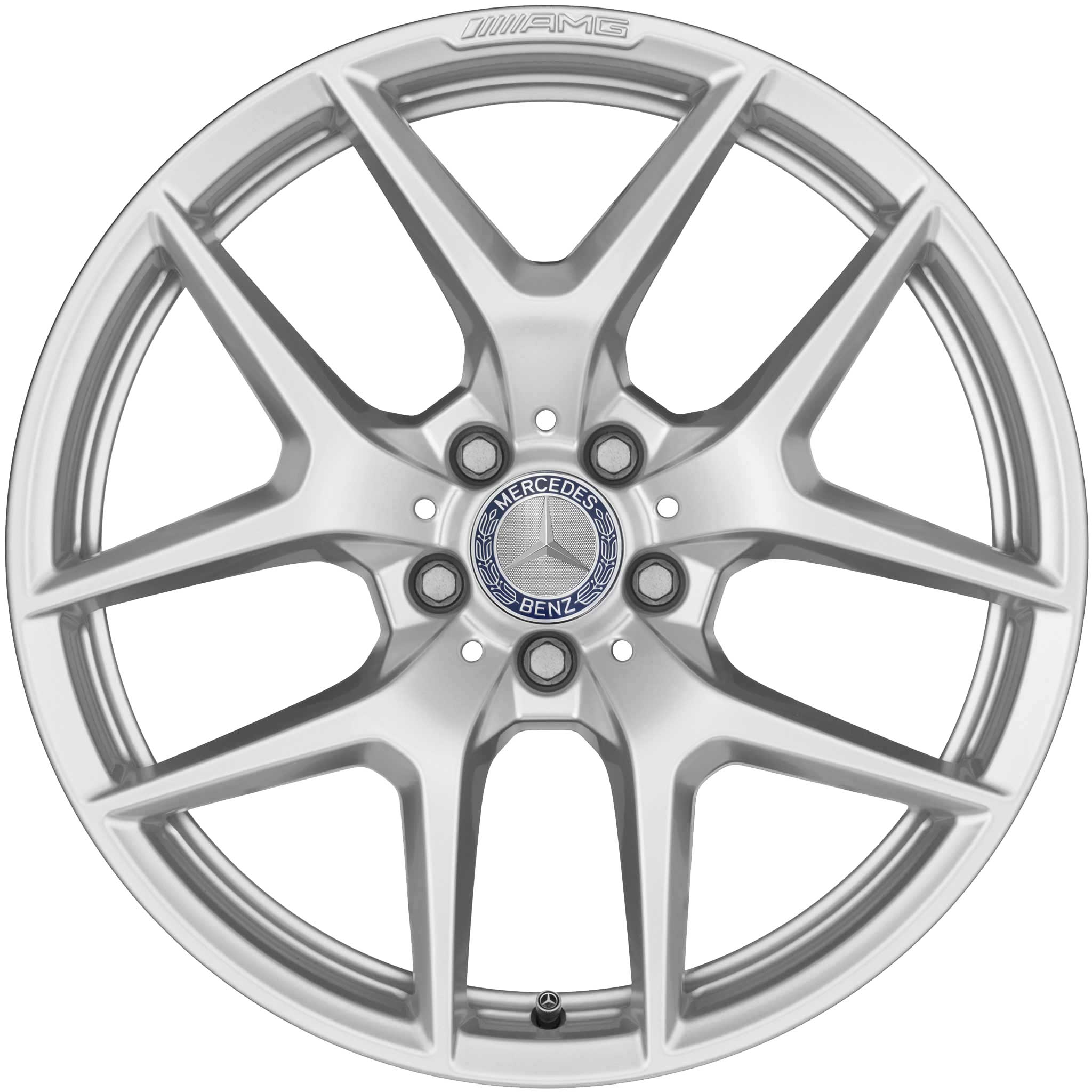 AMG 5 Spoke [190-19] Vanadium Silver Alloy Wheel Product Image #1