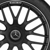 AMG Cross Spoke [190-19] Matt Black with High Sheen Rim Edge (Forged) Wheel Img 2