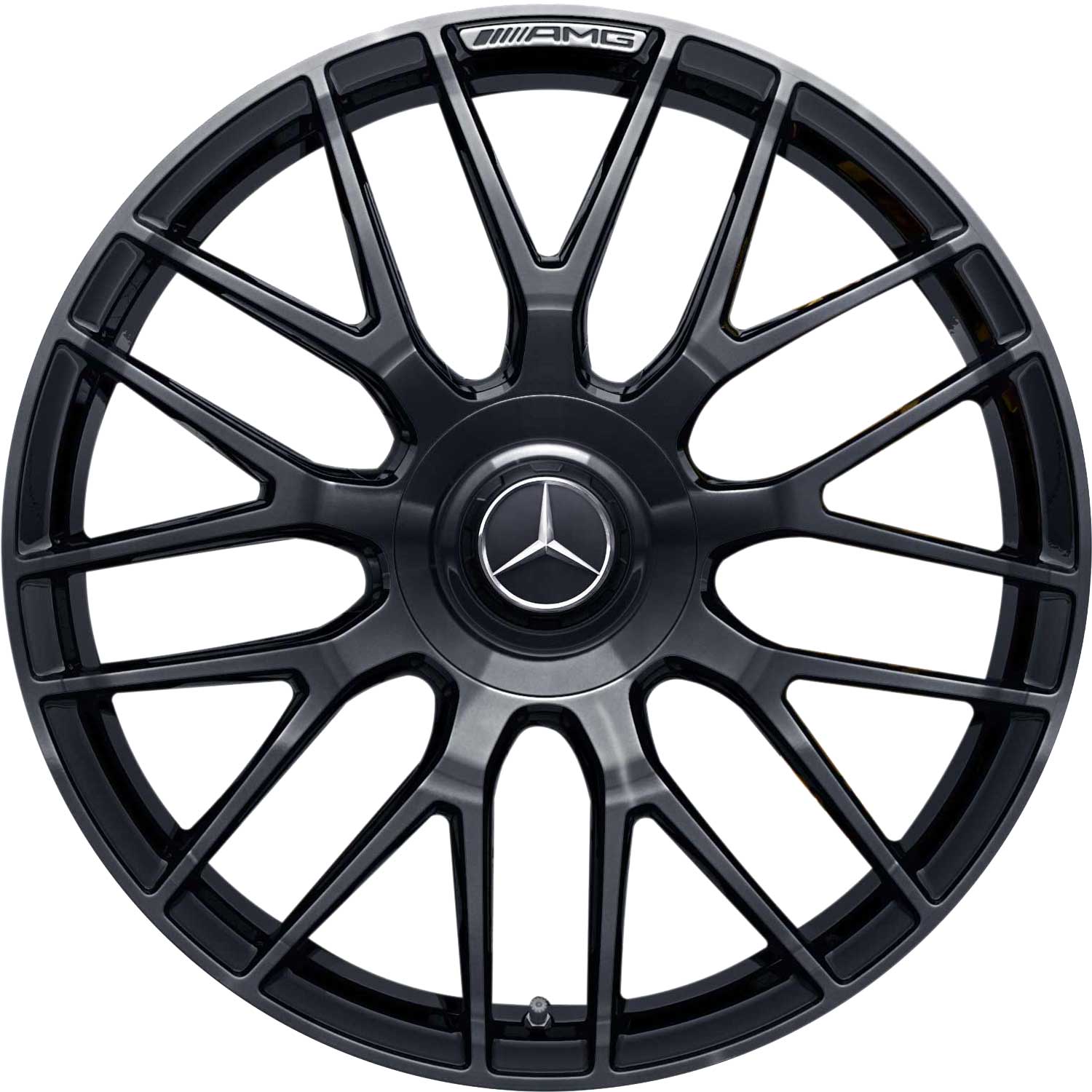 AMG 10 Spoke [190-19] Transparent Black (Forged) Alloy Wheel Product Image #1