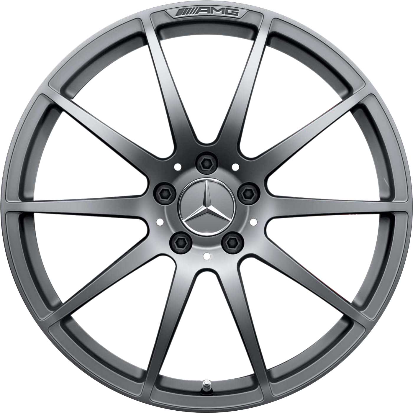 AMG 10 Spoke [190-20] Himalaya Grey (Forged) Alloy Wheel Product Image #1