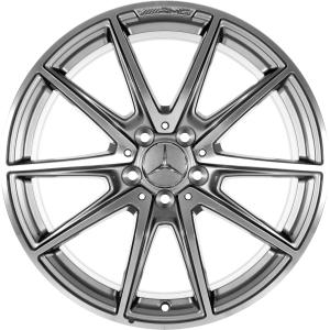 19" AMG 10 Spoke [190-19] Himalaya Grey with High Sheen alloy wheel