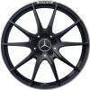 AMG 10 Spoke [190-19] Matt Black with High Sheen Rim Edge Wheel Img 1