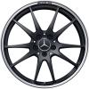 AMG 10 Spoke [190-19] Matt Black with High Sheen Rim Edge Wheel Img 1