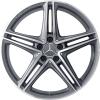 AMG 5 Twin Spoke [190-19] Himalaya Grey with High Sheen Wheel Img 1