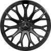 AMG Multispoke [190-19] Matt Black Wheel Img 1