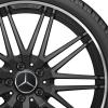 AMG 10 Spoke [190-19] Matt Black with High Sheen Rim Edge (Forged) Wheel Img 2