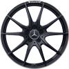 AMG 5 Double Spoke [197-20] Matt Black with High Sheen Rim Edge Wheel Img 1
