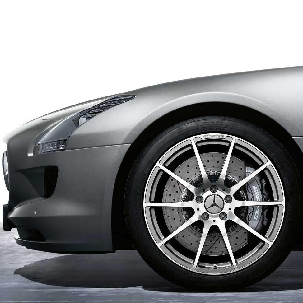 AMG 10 Spoke [197-20] Himalaya Grey with High Sheen Alloy Wheel Product Image #2