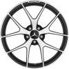 AMG Cross Spoke [197-20] Matt Black with High Sheen (Forged) Wheel Img 1