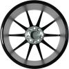 AMG 10 Spoke [204-19] Matt Black with High Sheen Rim Edge Wheel Img 3