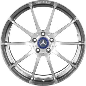 AMG 10 Spoke [204-19] Himalaya Grey with High Sheen Alloy Wheel - Sizes 19in