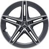 AMG 5 Twin Spoke [205-19] Tantalite Grey with High Sheen Wheel Img 1