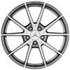 AMG 10 Spoke [205-18] Himalaya Grey with High Sheen Wheel Img 1
