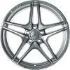 AMG 5 Twin Spoke [205-19] Himalaya Grey with High Sheen Wheel Img 1