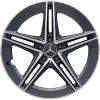 AMG 5 Twin Spoke [205-19] Tantalite Grey with High Sheen Wheel Img 1