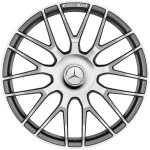 19" AMG Cross Spoke [205-19] Himalaya Grey with High Sheen (Forged) alloy wheel