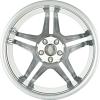AMG 5 Twin Spoke [205-19] Himalaya Grey with High Sheen Wheel Img 3